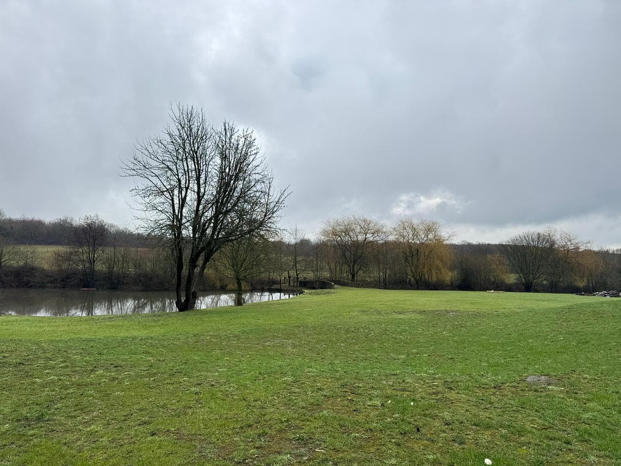 Peaceful lake view from the centre grounds